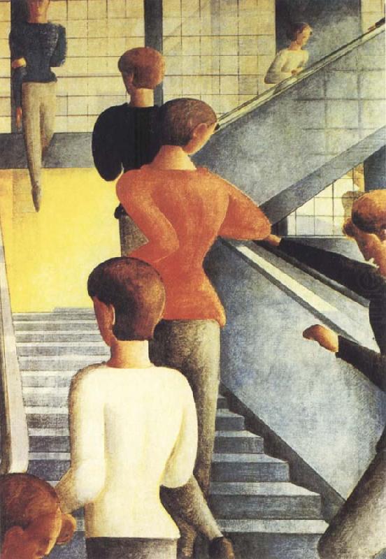Oskar Schlemmer Bauhaus Stairway china oil painting image